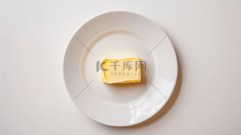 盘中的食材黄油摄影30