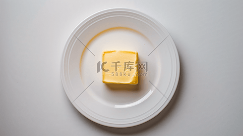 盘中的食材黄油摄影32