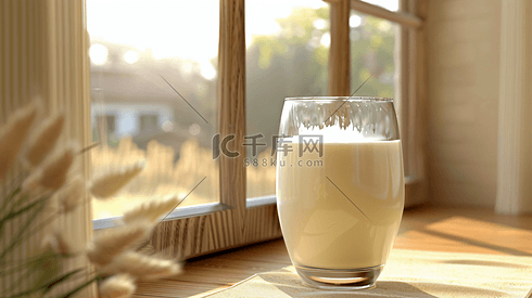 早餐营养牛奶摄影9