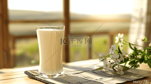 早餐营养牛奶摄影6