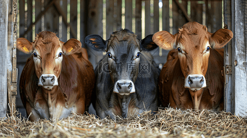 农场养殖的奶牛摄影14