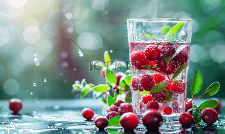 注入蔓越莓排毒水