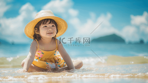 海边儿童写真摄影6