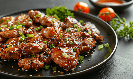 韩式烤猪肉盘
