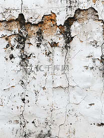 白水泥或混凝土墙体纹理的脏期