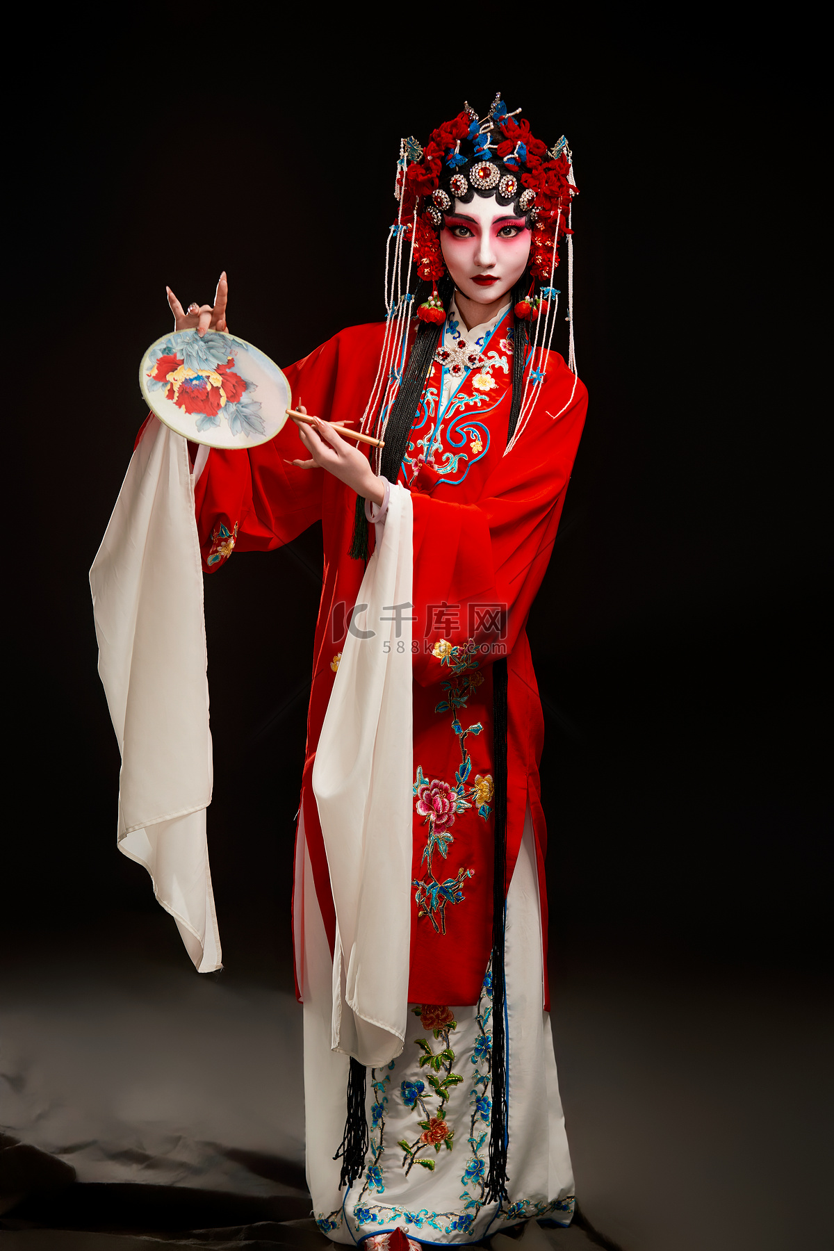 旦角 国粹戏曲京剧昆曲青衣旦角形象的中国少女高清摄影大图-千库网