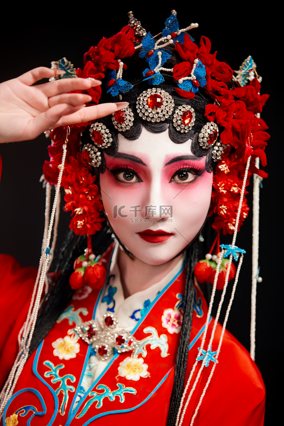 旦角 国粹戏曲京剧昆曲青衣旦角形象的中国少女高清摄影大图-千库网