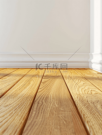 层压镶木地板仿橡木纹理白色底板