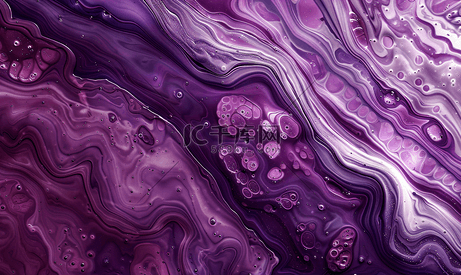 采用液体浇注技术制作的紫色单色丙烯酸纹理