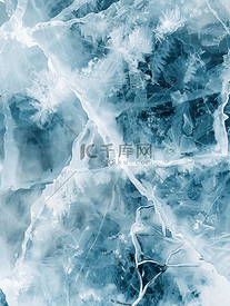 冰冻湖的自然纹理作为背景