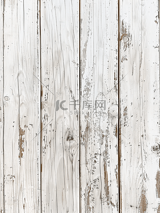质朴的白色软木表面作为木板的背景纹理
