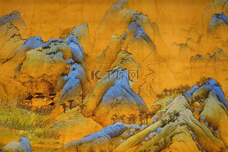 千里江山图高清摄影大图-千库网
