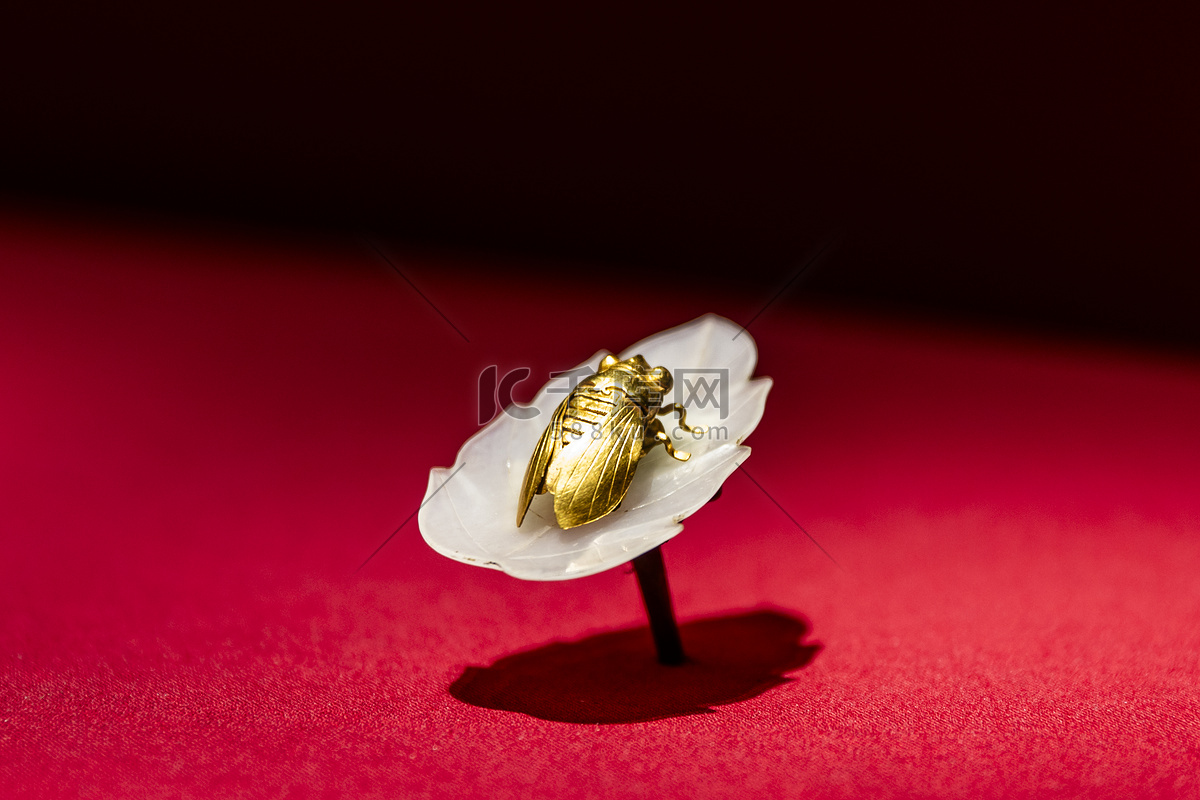 金蝉玉叶，南京博物院镇馆之宝高清摄影大图-千库网