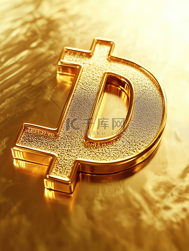 菲律宾货币黄金符号在金色背景3d渲染背景图片免费下载-千库网