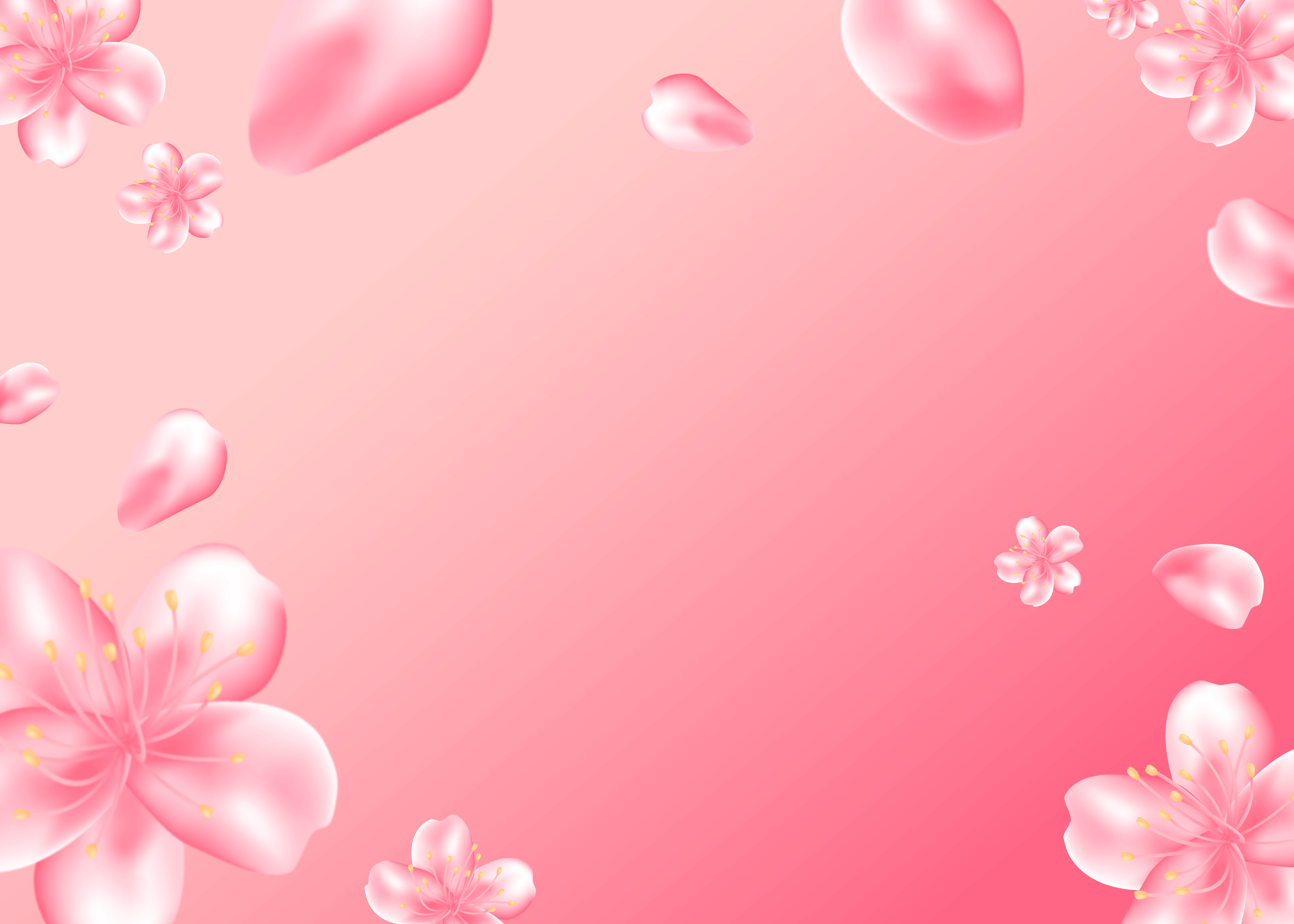 粉色花瓣背景图片素材-编号40098884-图行天下