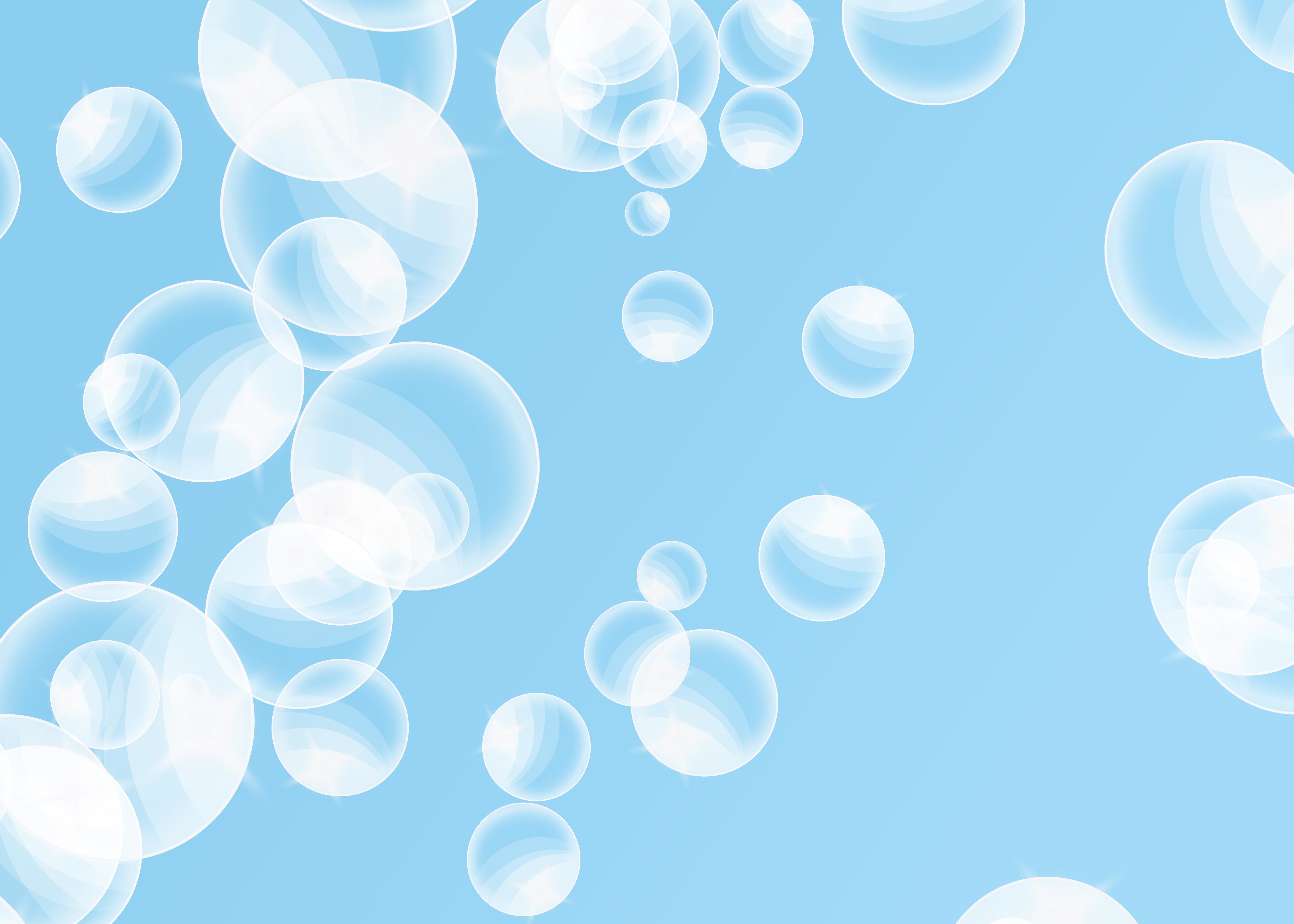 水彩唯美泡泡气泡素材免费下载 - 觅知网