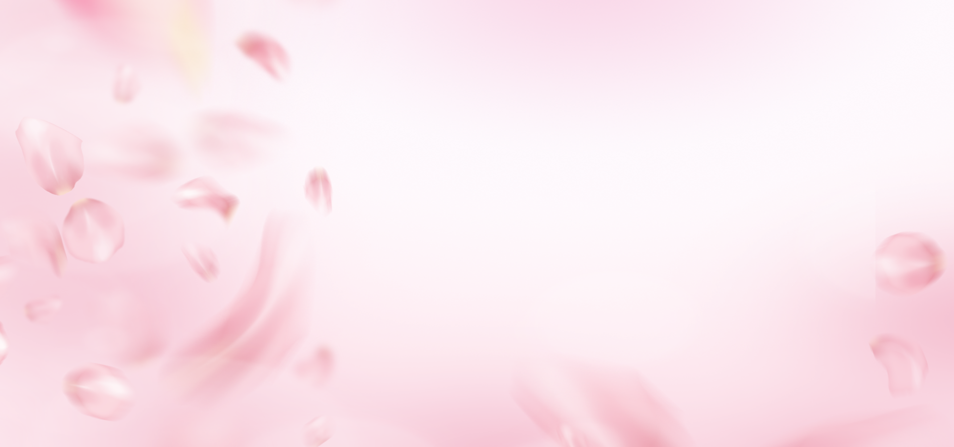 飘落的粉色花瓣背景图片-飘落的粉色花瓣背景素材图片-千库网