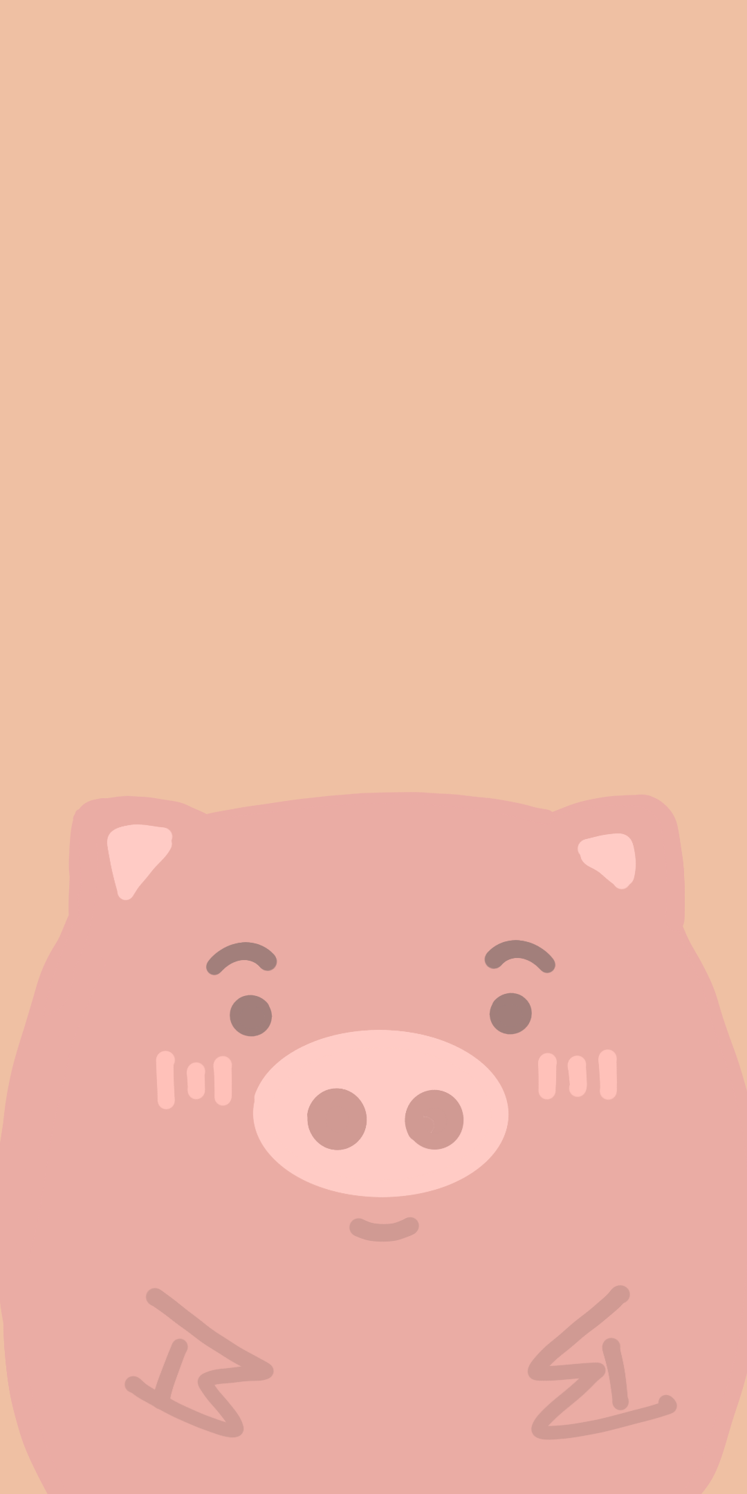粉色 可爱 小猪 背景图 - 堆糖，美图壁纸兴趣社区