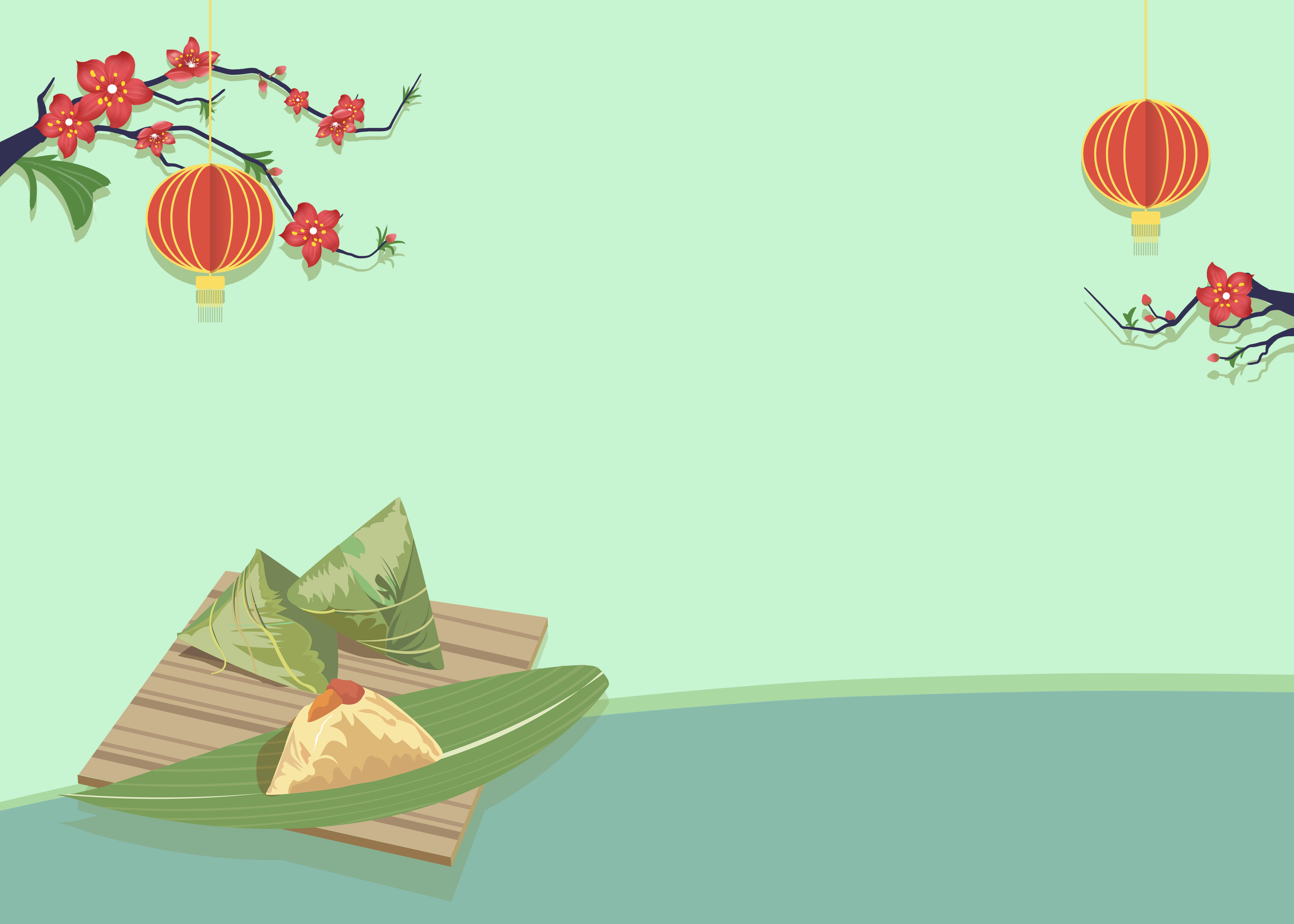 中国风端午端午节端午插画图片-千库网
