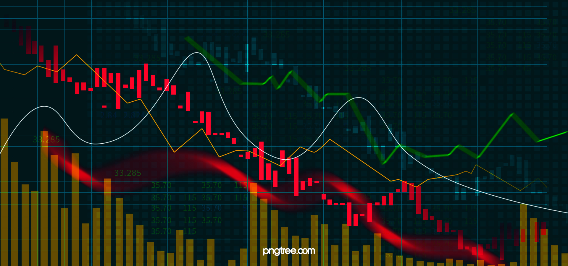 股票下跌背景图片_股票下跌背景素材图片_千库网