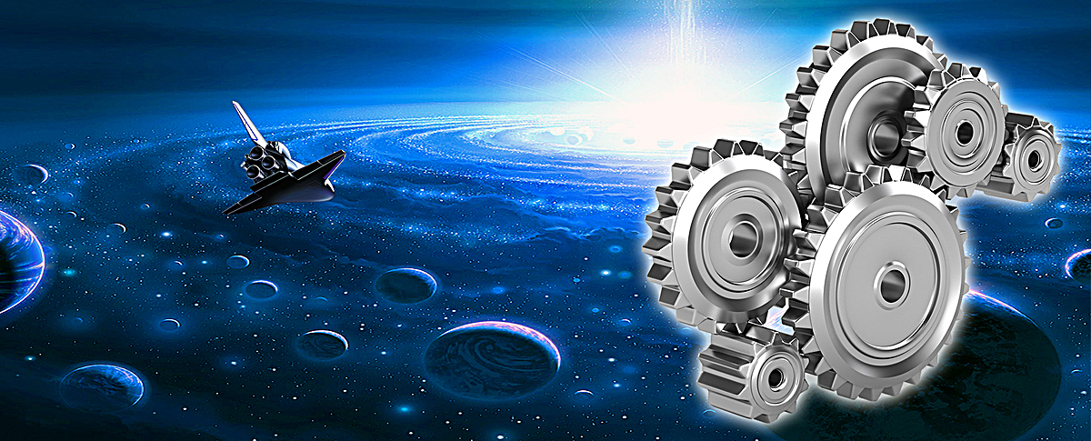 齿轮创意banner背景