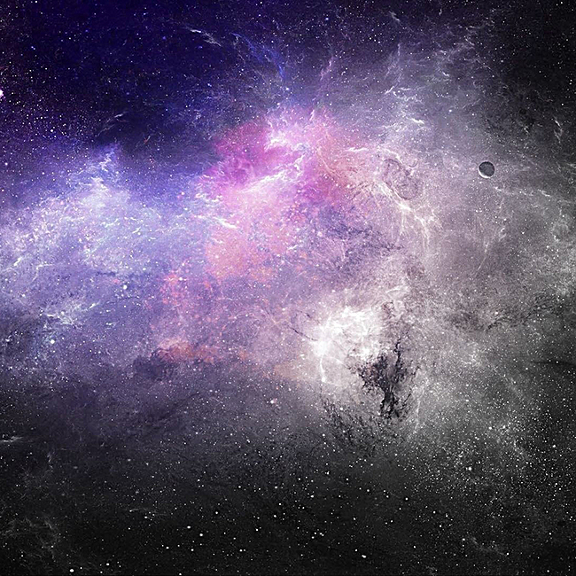紫色星空背景