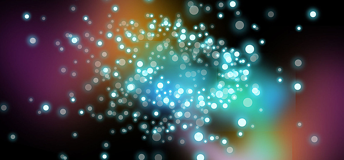 梦幻超炫星光背景矢量素材