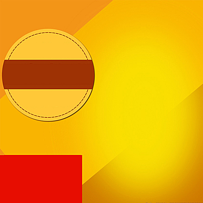 简约立体背景黄色渐变几何图形主图素材