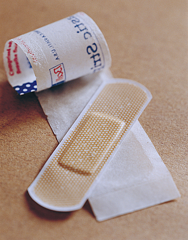 创可贴医疗简洁背景