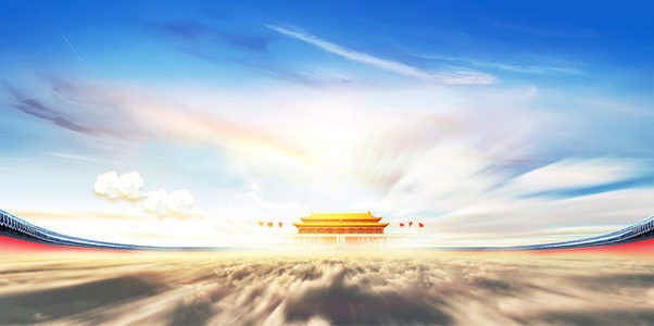 浪漫唯美烟火2019新年背景海报背景图片免费