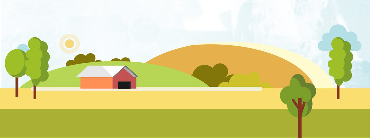 山坡大树背景图片免费下载_海报banner/高清大图_千库网(图片编号