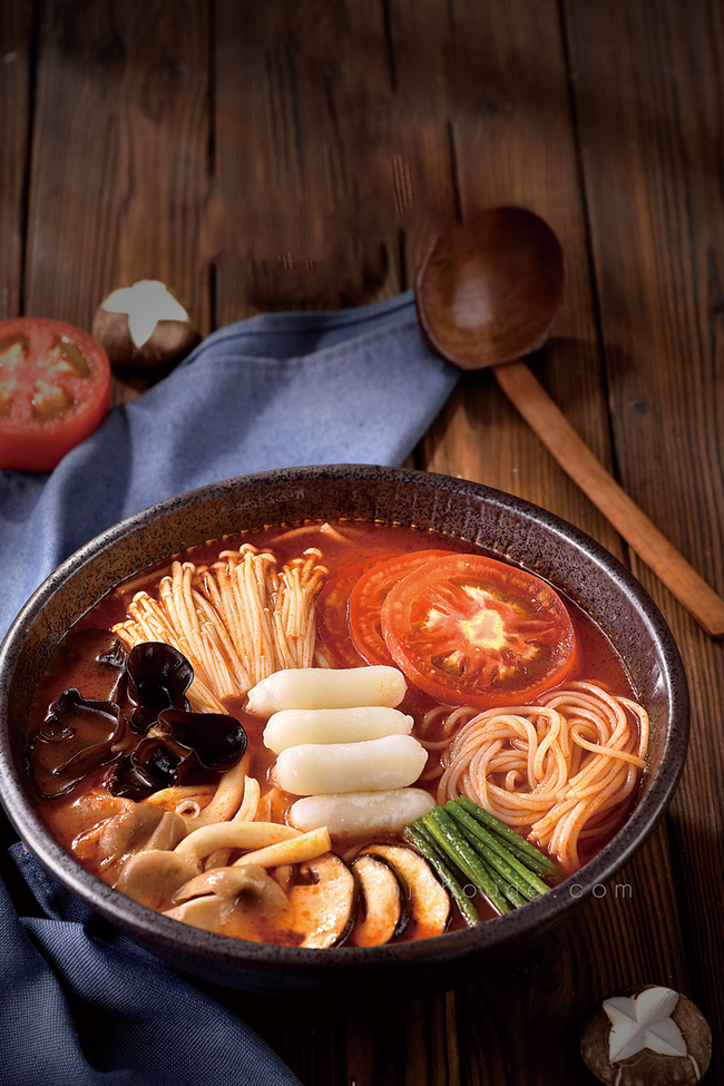 重庆麻辣火锅米线食品宣传海报