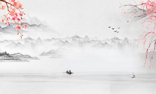 水墨画背景照 水墨画背景照画法 水墨画背景照 水墨画背景照画法