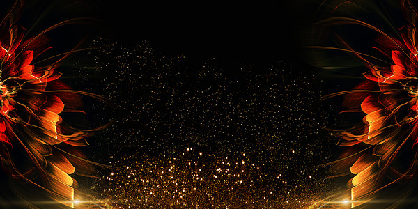 国粹京剧黑色背景素材背景图片免费下载_H5背