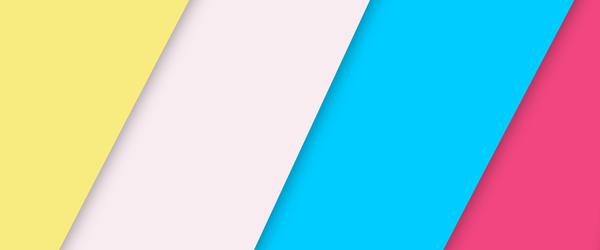 简约撞色几何扁平背景banner