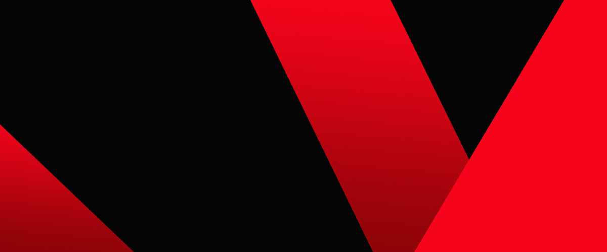 大气红黑时尚撞色几何背景