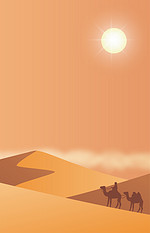 沙漠素材背景图片 沙漠素材背景素材图片 千库网