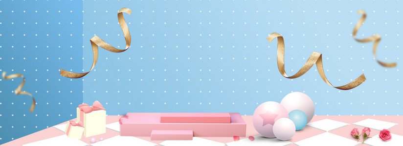 卡通可爱女生节背景图片免费下载_广告背景\/p