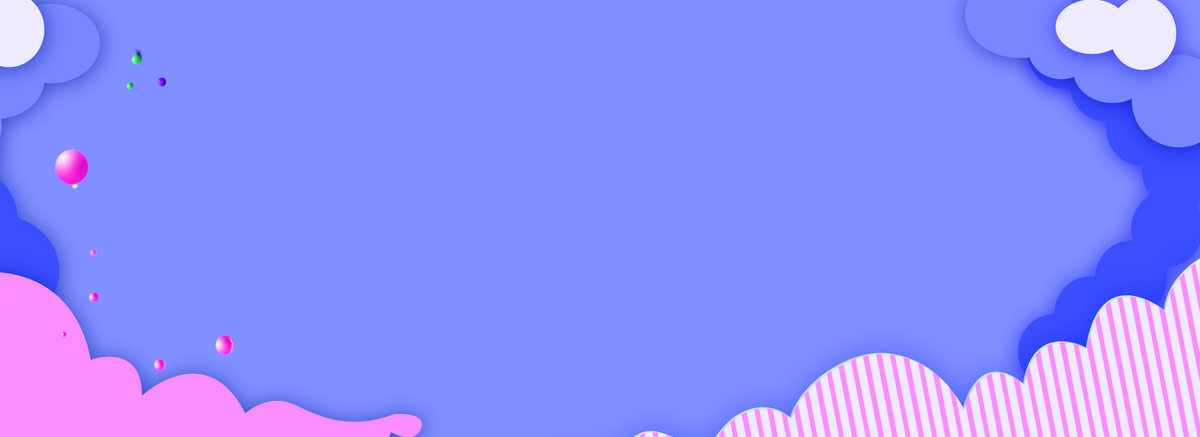 简约扁平风格电商海报背景banner