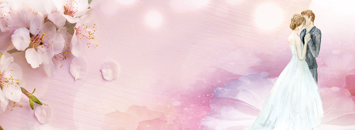 情人节粉色文艺banner背景图片免费下载_海报banner/psd_千库网(图片