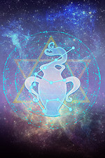 星空水瓶座背景图片 星空水瓶座背景素材图片 千库网