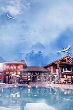 温泉旅游背景图片 温泉旅游背景素材图片 千库网 温泉旅游背景图片 温泉旅游背景素材图片 千库网