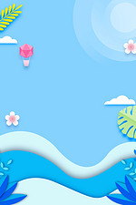 夏天背景图片 夏天背景素材图片 千库网
