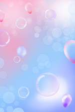 唯美梦幻泡泡背景图片 唯美梦幻泡泡背景素材图片 千库网