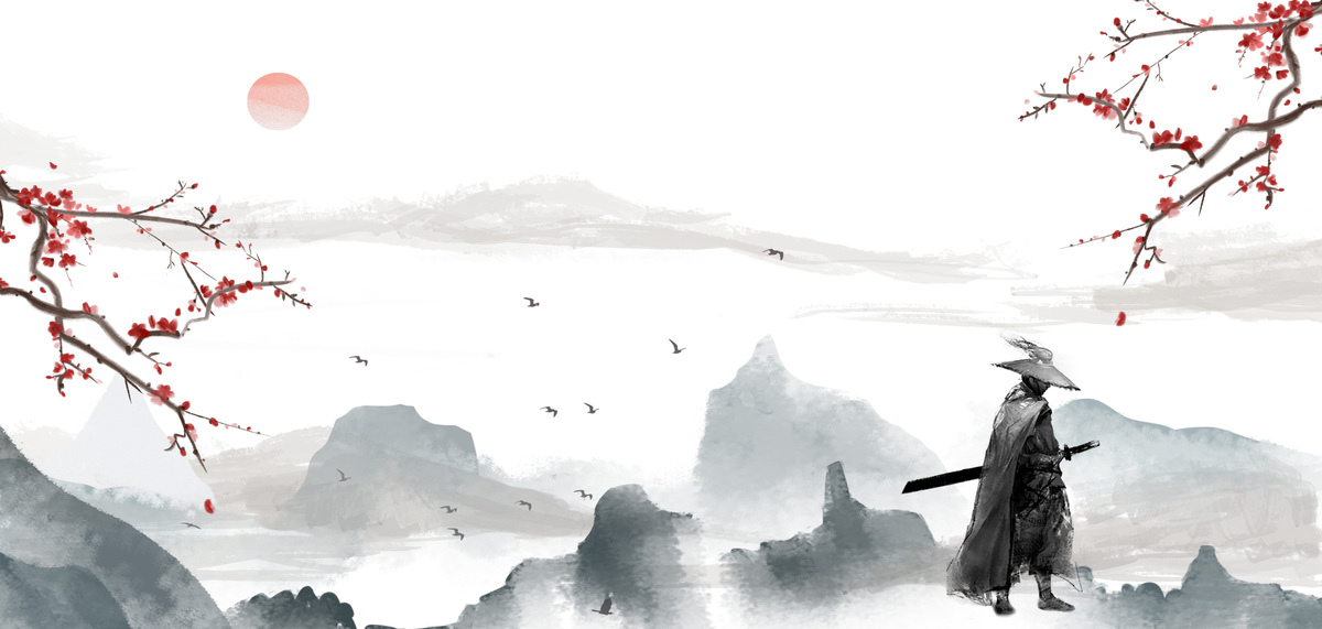 山峰古代背景图片_山峰古代背景素材图片_千库网