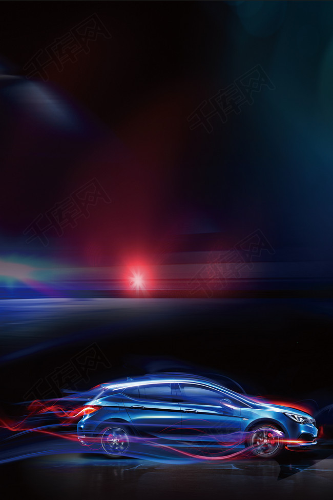 简约时尚商务汽车广告背景图片免费下载_海报banner/psd_千库网(图片