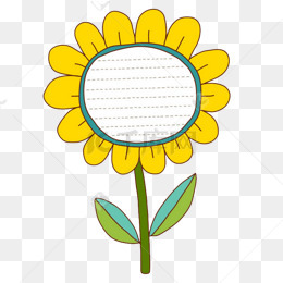 向日葵花边素材图片免费下载_高清psd_千库网(图片编号8940137)