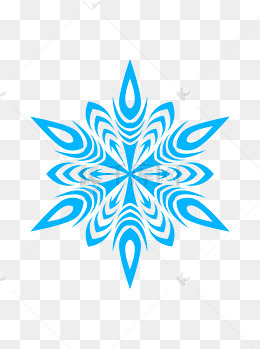 雪花圣诞节雪花商用素材