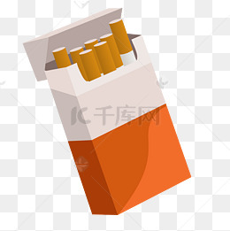 卡通香烟矢量图下载