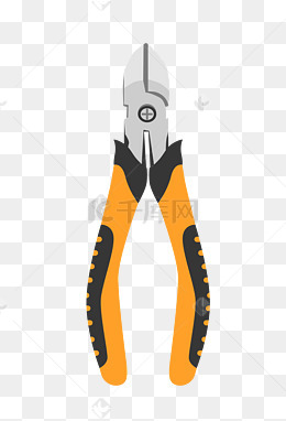 安装钳子工具插画